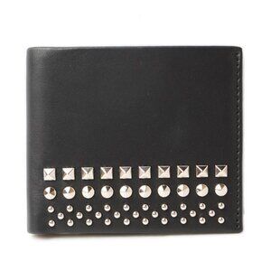 Gucci Fold Wallet Leather Studded Black Ap0 qn 1000